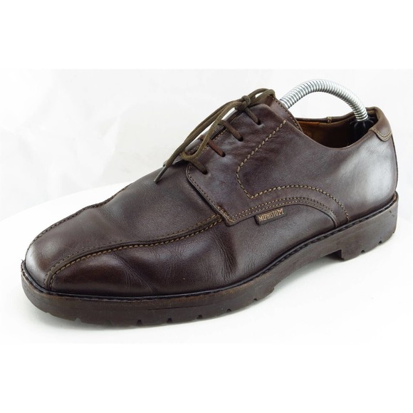 Mephisto‎ Goodyear Shoes Sz 8.5 M Brown Derby Oxfords Leather Men 720132231 - Picture 1 of 8
